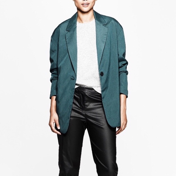 target green blazer